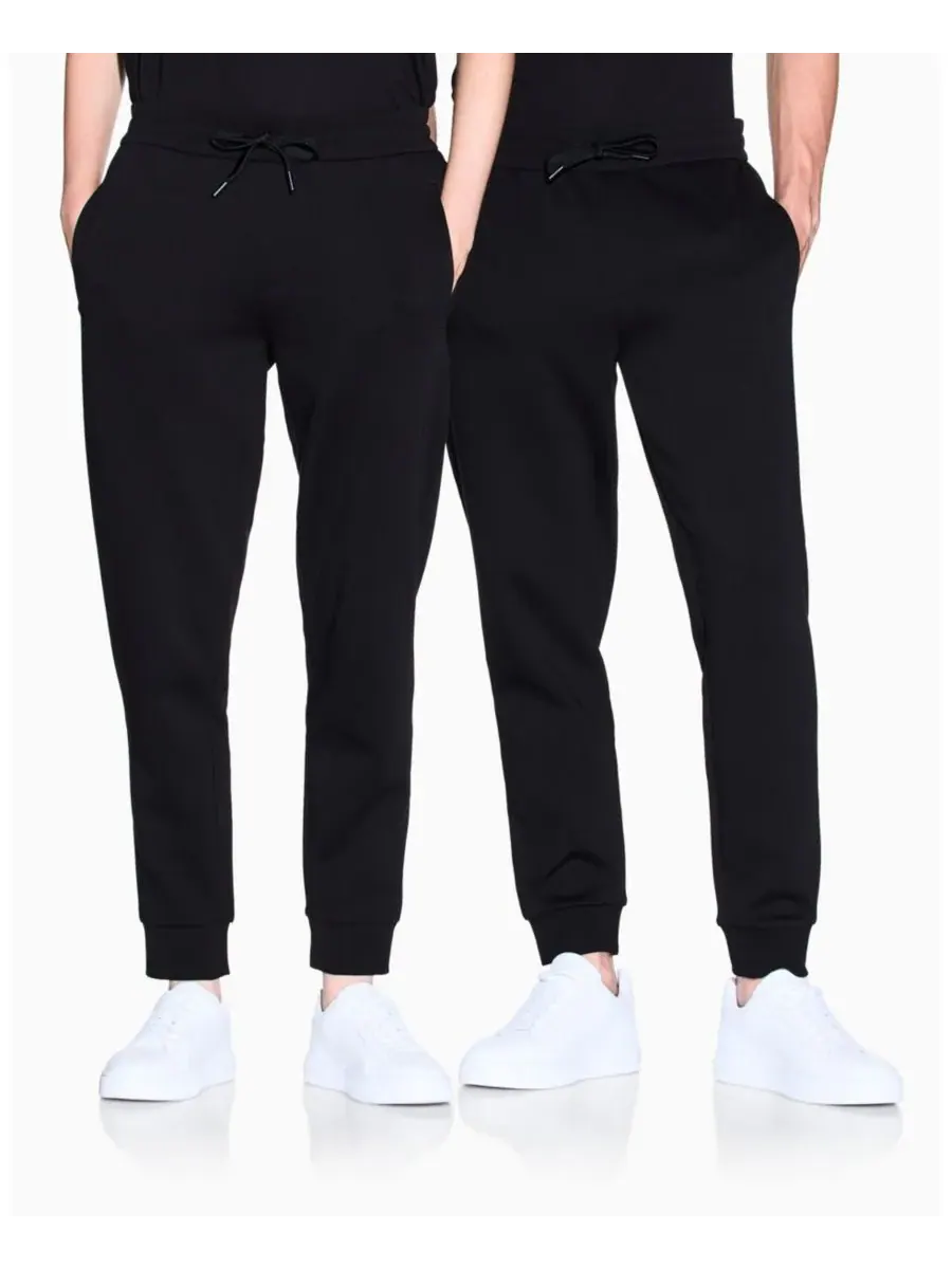 Мужские флисовые спортивные брюки Icon A|X Armani Exchange — изображение 2 из 5, черный