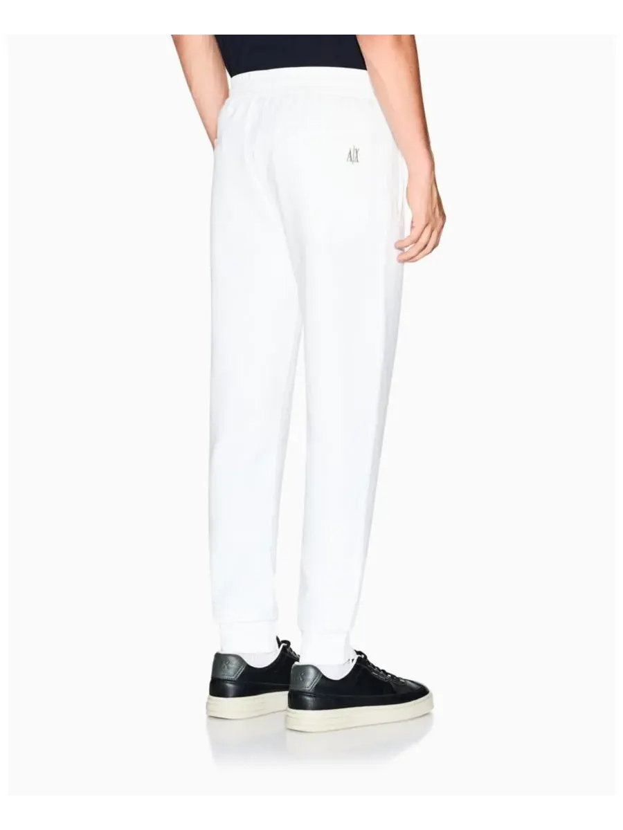 Мужские флисовые спортивные брюки Icon A|X Armani Exchange — изображение 4 из 5, белый