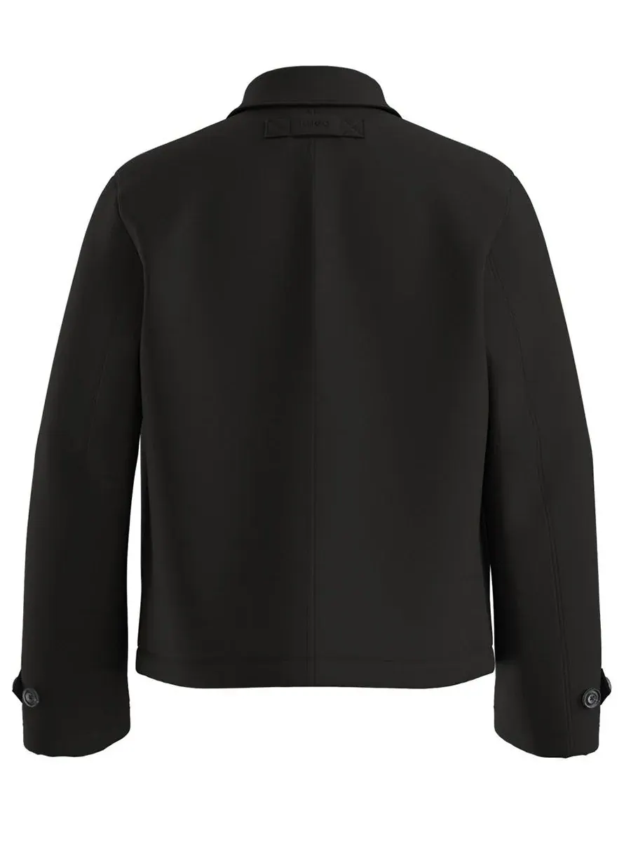 Мужской пиджак Baver Modern с воротником Hugo Boss — изображение 2 из 3, черный