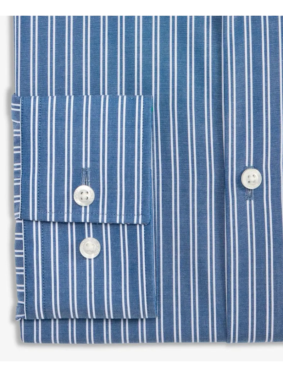 Длинный рукав, классический воротник, рубашка Kenno Slim-Fit Hugo Boss — изображение 6 из 6, синий
