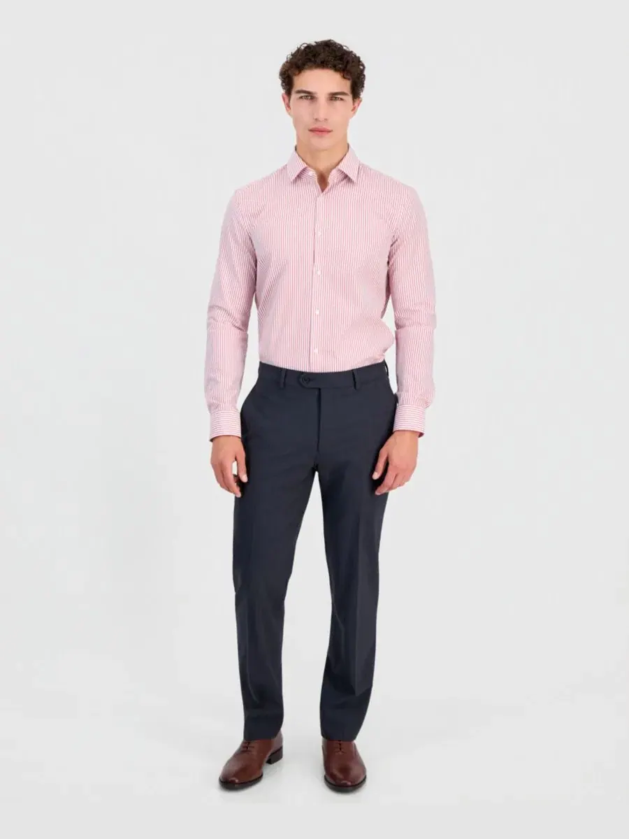 Рубашка с длинным рукавом Kenno Hugo Boss — изображение 3 из 6, розовый
