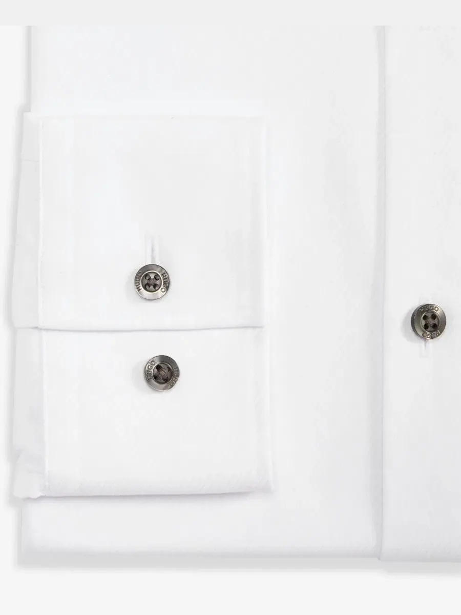 Рубашка для мужчин Kenno Slim-Fit Hugo Boss — изображение 9 из 9, белый