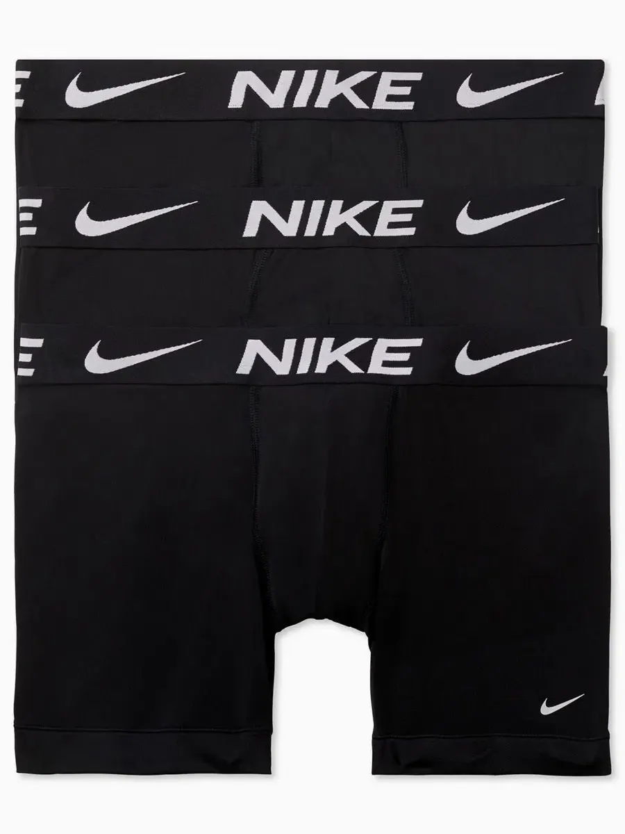Мужские мини-боксеры Essential, комплект из 3 штук Nike