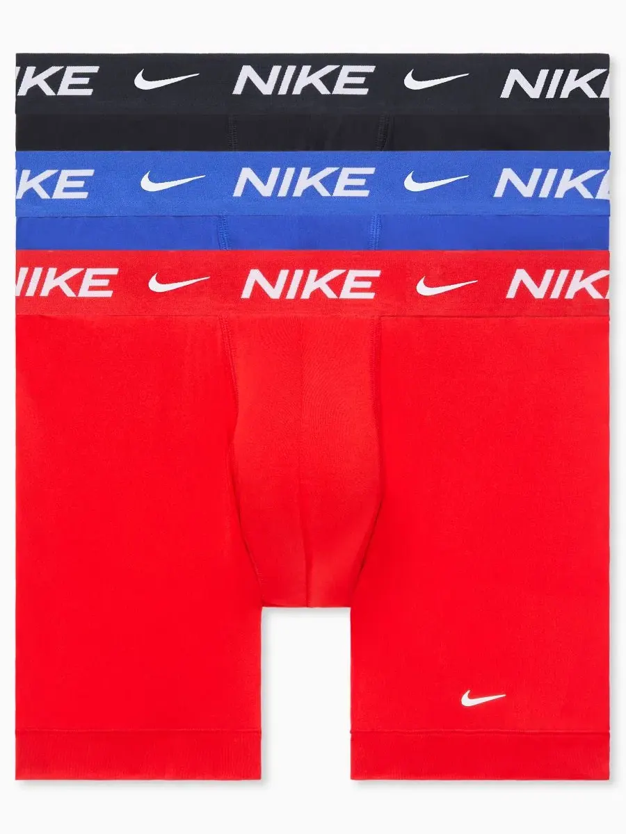 Мужские мини-боксеры Essential, комплект из 3 штук Nike
