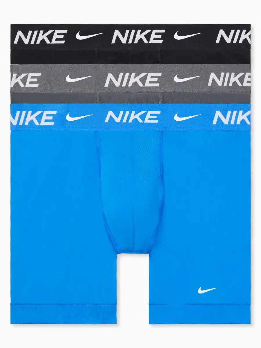 Мужские мини-боксеры Essential, комплект из 3 штук Nike