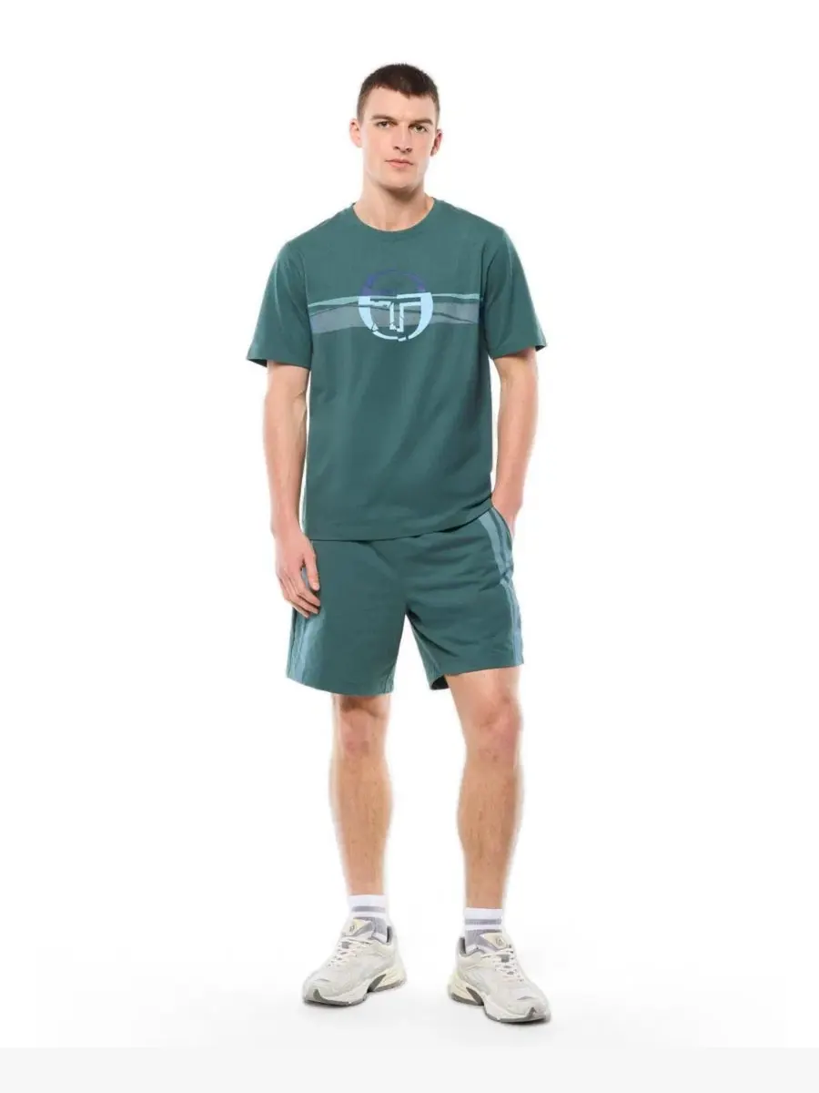 Футболка с длинным рукавом Rotto Fashion Sergio Tacchini — изображение 2 из 5, морской зеленый