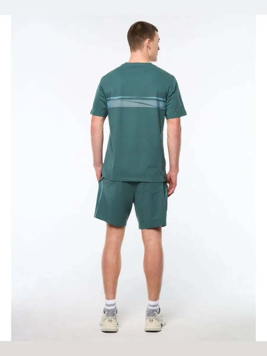 Футболка с длинным рукавом Rotto Fashion Sergio Tacchini — изображение 4 из 5, морской зеленый