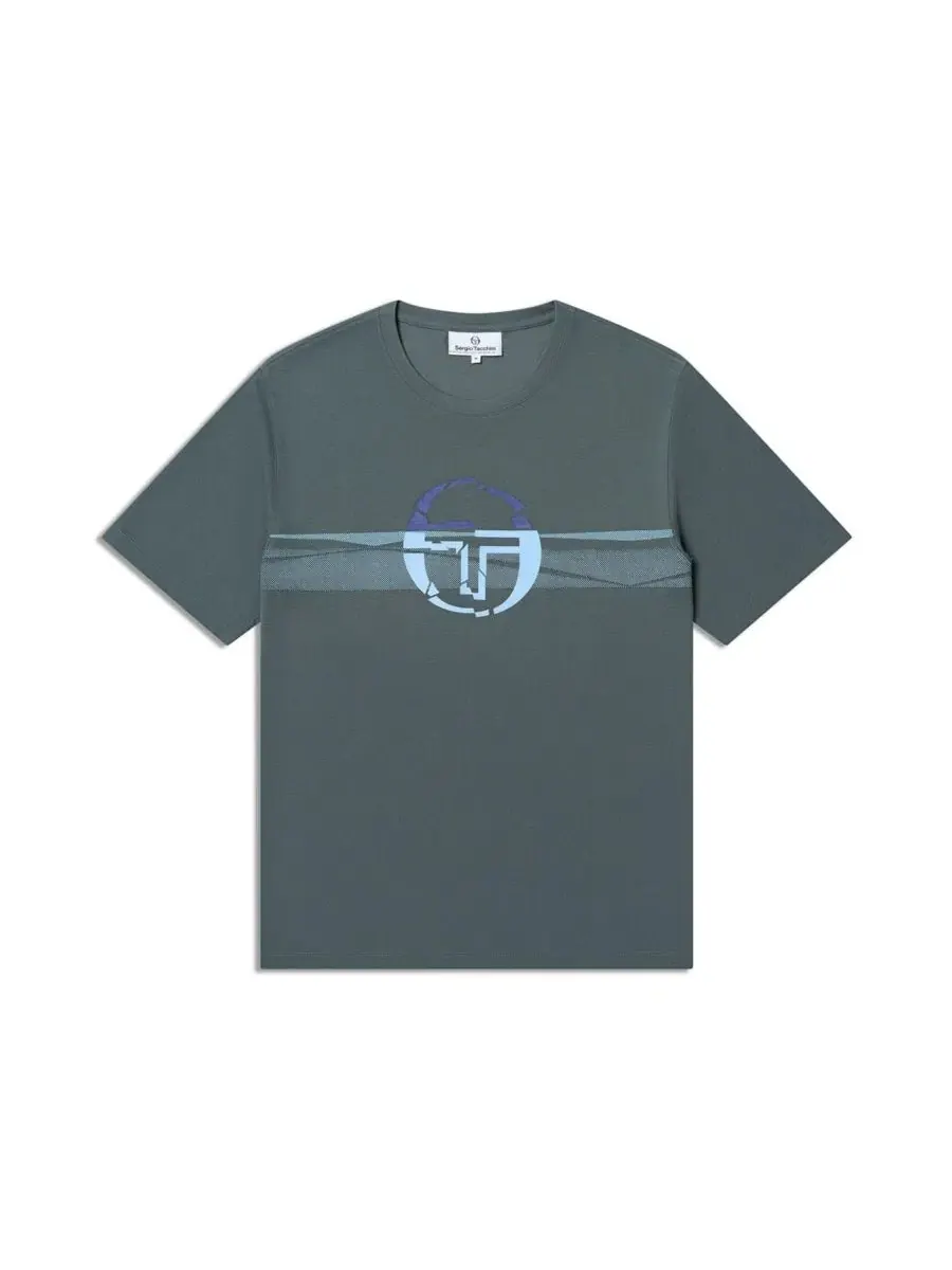 Футболка с длинным рукавом Rotto Fashion Sergio Tacchini — изображение 5 из 5, морской зеленый