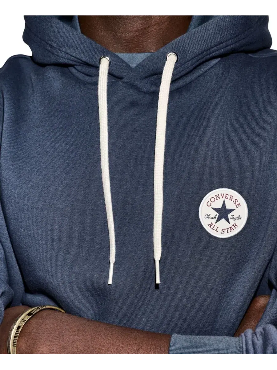 Худи с фирменной нашивкой Converse Converse Navy — изображение 4 из 6, темно-синий