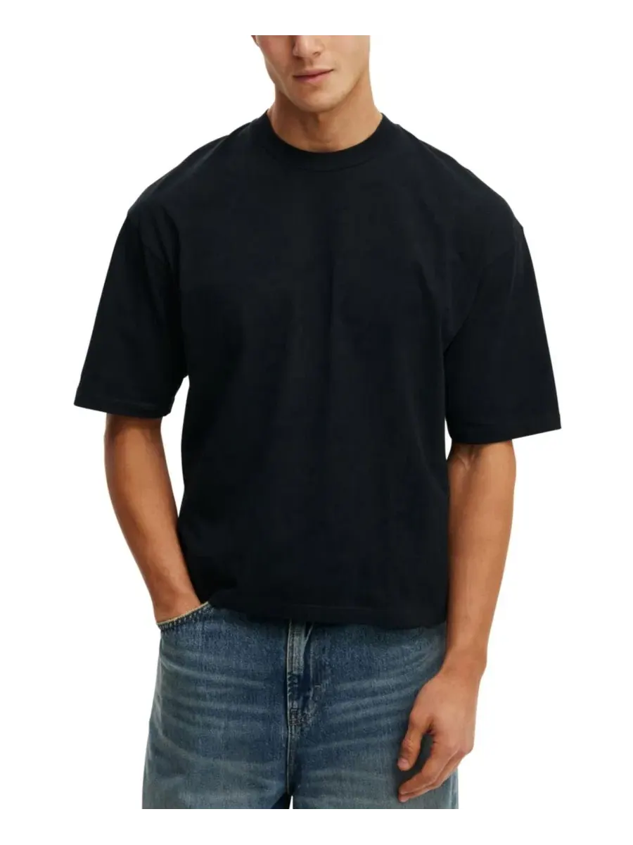 Футболка с текстурой, боксовый крой COTTON ON