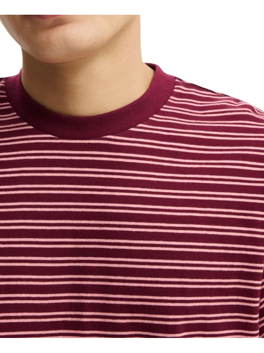 Футболка мужская с текстурой, укороченная, свободного кроя COTTON ON — изображение 3 из 4, красный