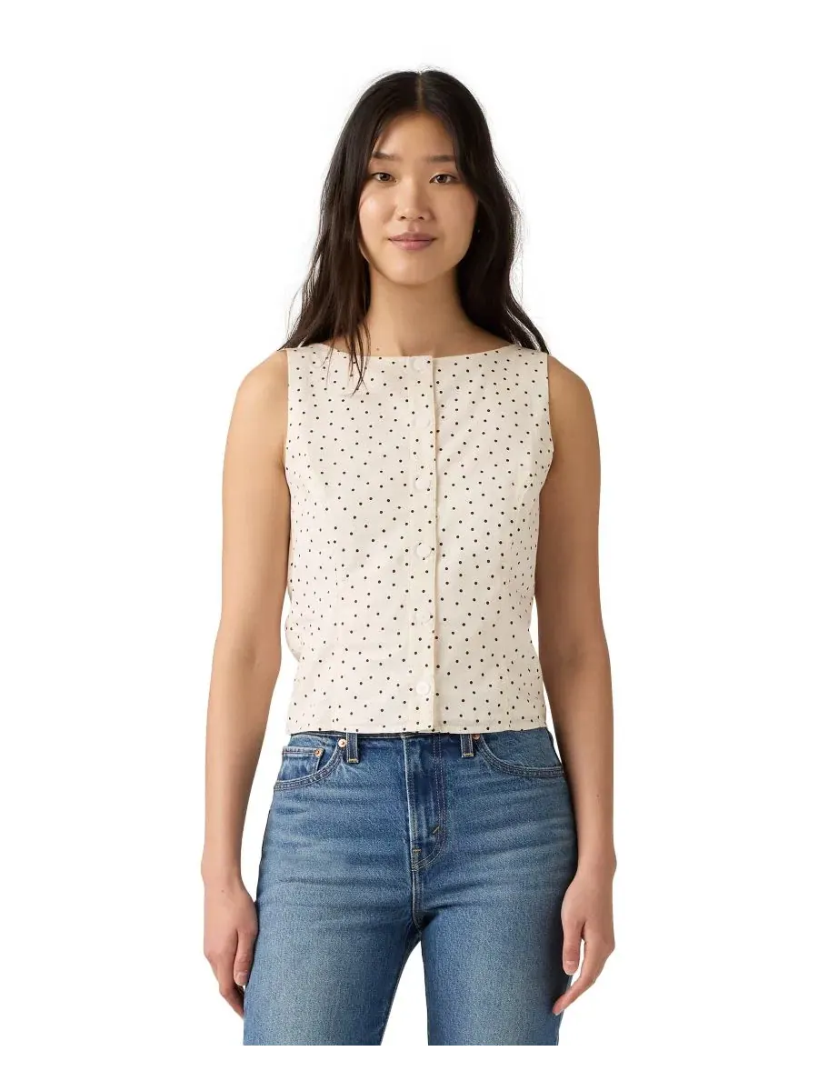 Топ без рукавов Pippa Levi's, Inga Dot Egret — изображение 1 из 4