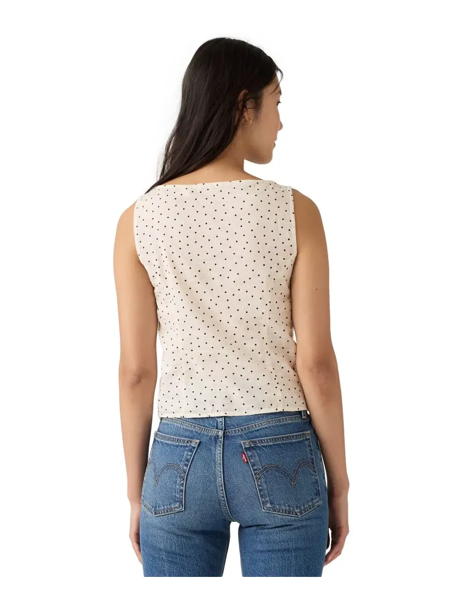 Топ без рукавов Pippa Levi's, Inga Dot Egret — изображение 4 из 4