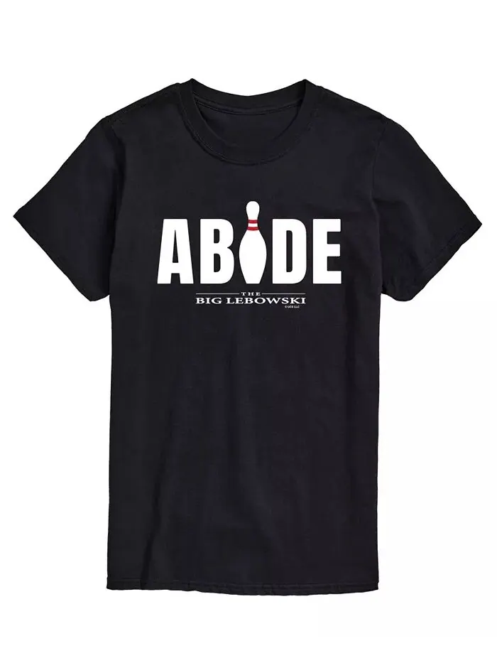 Мужская футболка The Big Lebowski Abide AIRWAVES — изображение 1 из 2, черный