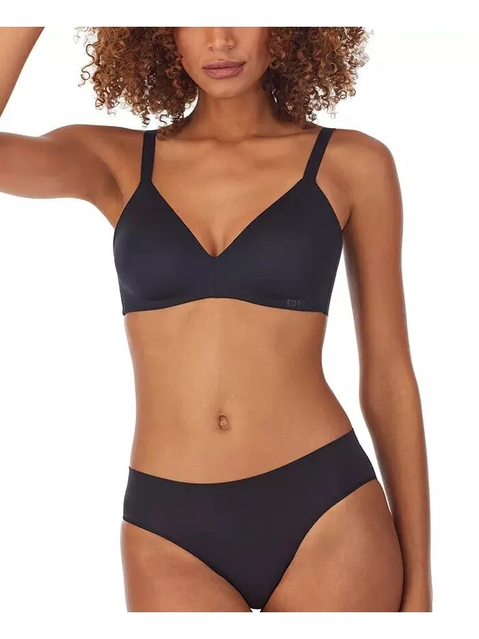 Женский бюстгальтер Litewear Active Comfort Wirefree DK7934 DKNY — изображение 1 из 2, черный