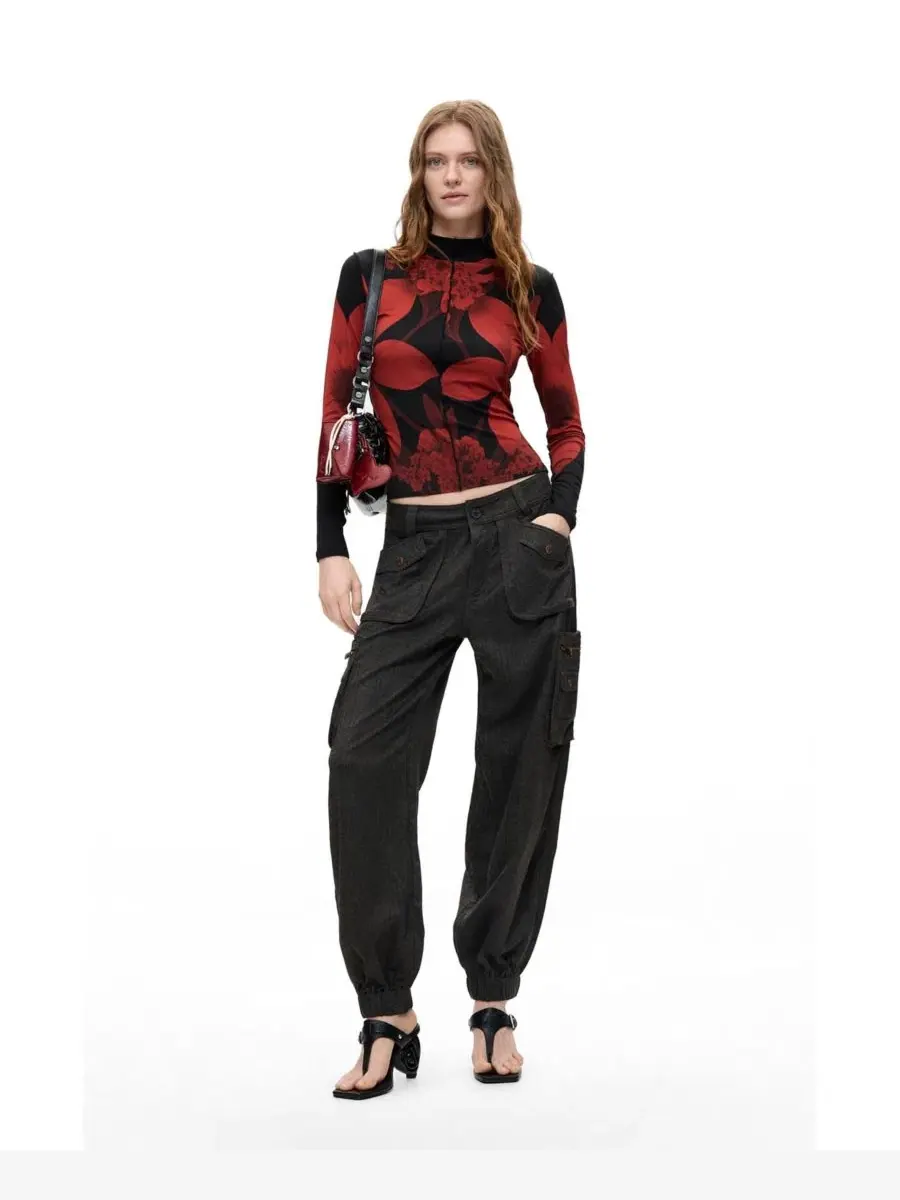 Джоггеры карго с заниженной посадкой Desigual
