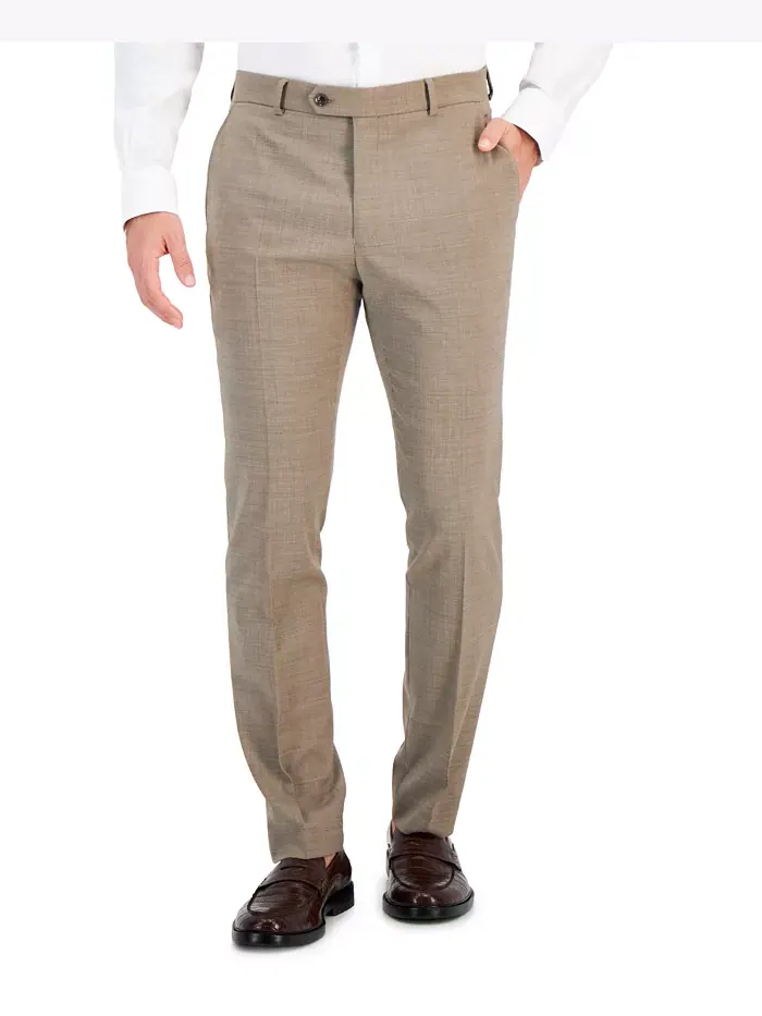 Брюки мужские Modern-Fit из шерсти TH-Flex с эластичной вставкой Tommy Hilfiger