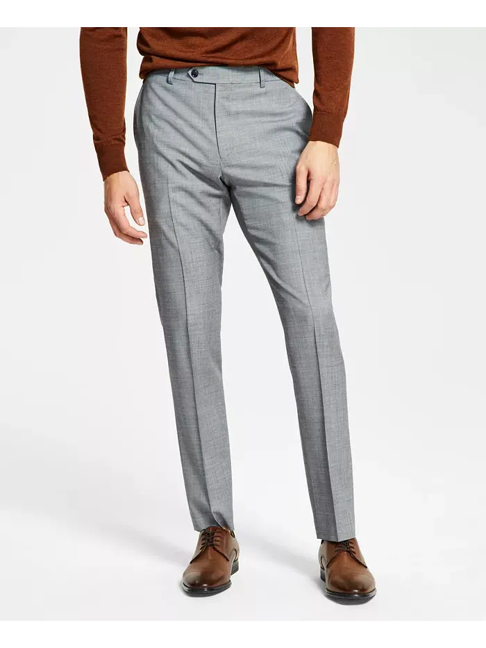 Брюки мужские Modern-Fit из шерсти TH-Flex с эластичной вставкой Tommy Hilfiger