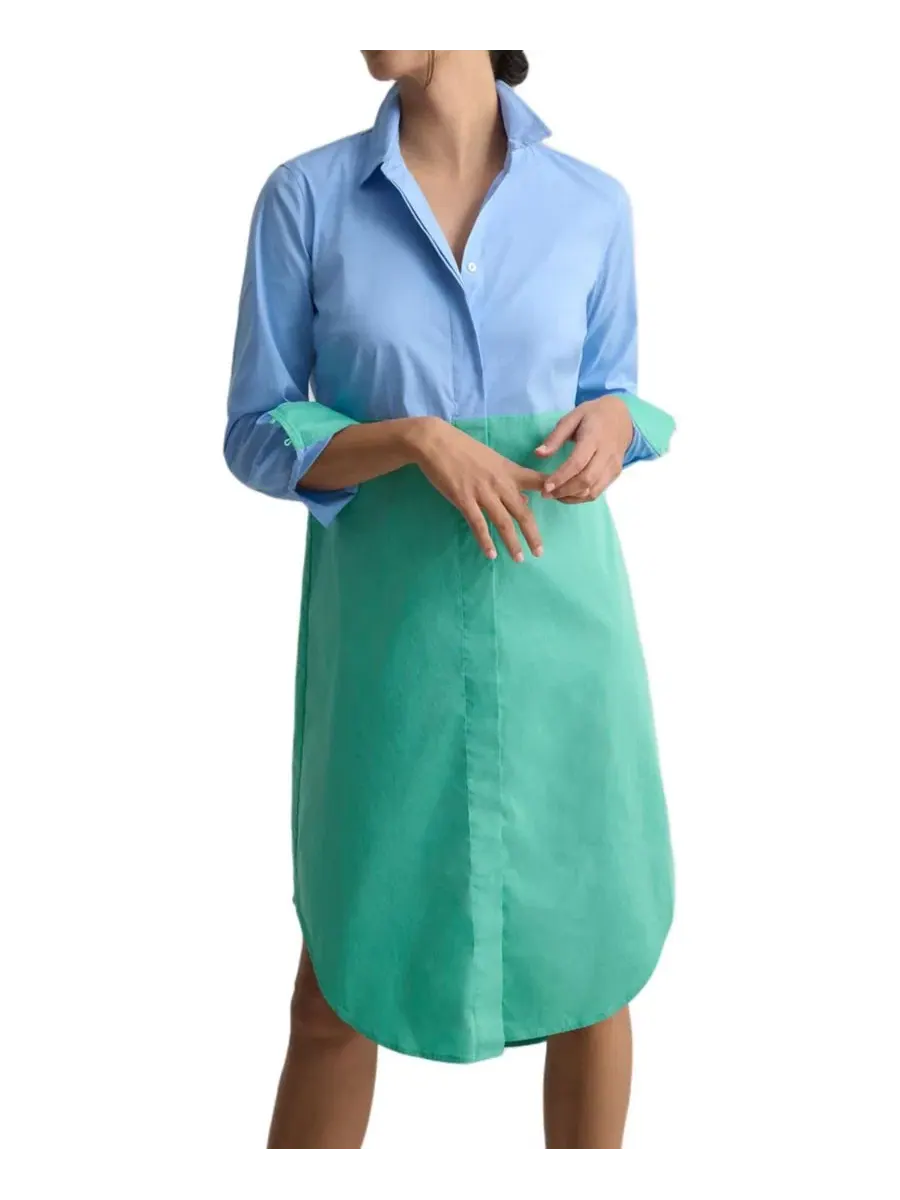 Платье-рубашка Meryl Shirtdress UNTUCKit — изображение 1 из 3, синий