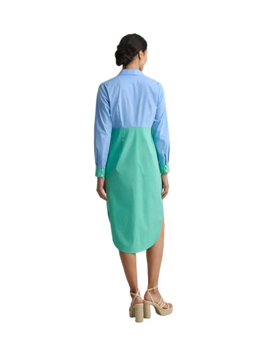 Платье-рубашка Meryl Shirtdress UNTUCKit — изображение 3 из 3, синий