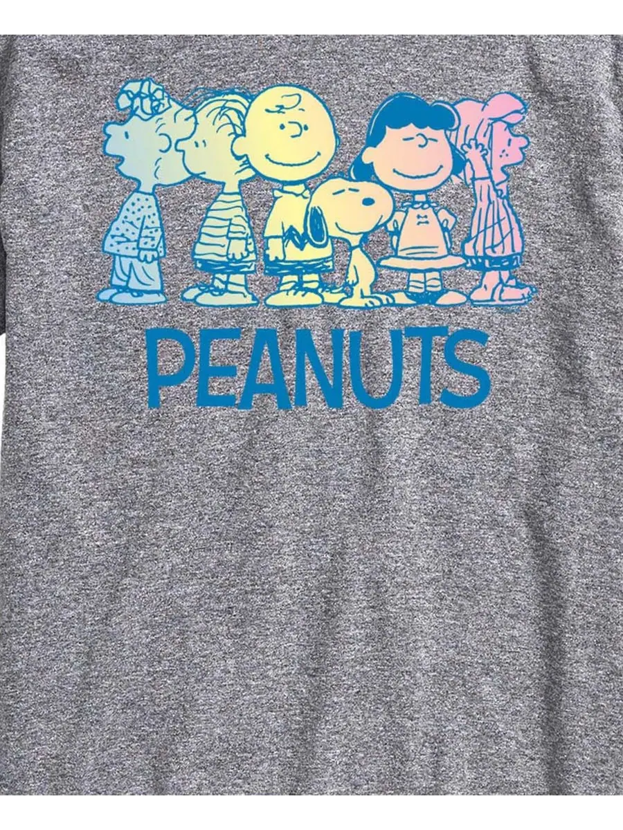 Футболка с принтом Peanuts Rainbow AIRWAVES — изображение 3 из 3, приглушенный