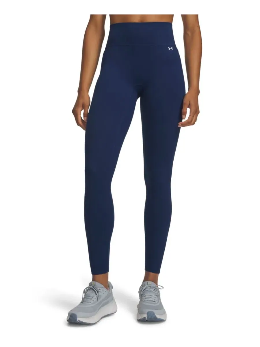 Леггинсы с длиной до щиколотки Motion Under Armour — изображение 1 из 3, темно-синий//белый