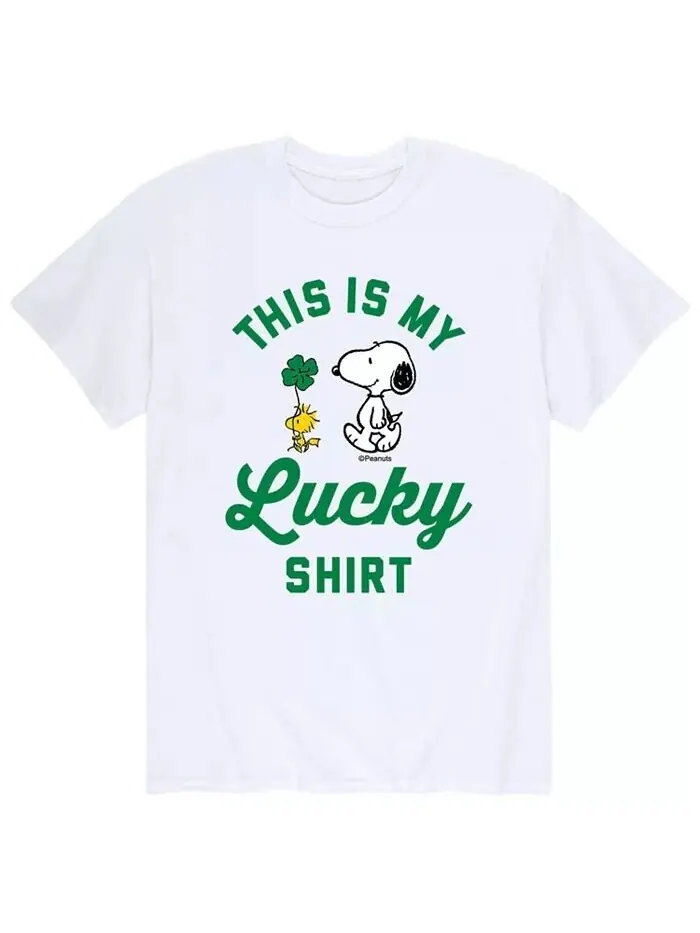 Мужская футболка Peanuts Lucky Shirt AIRWAVES — изображение 1 из 2, белый