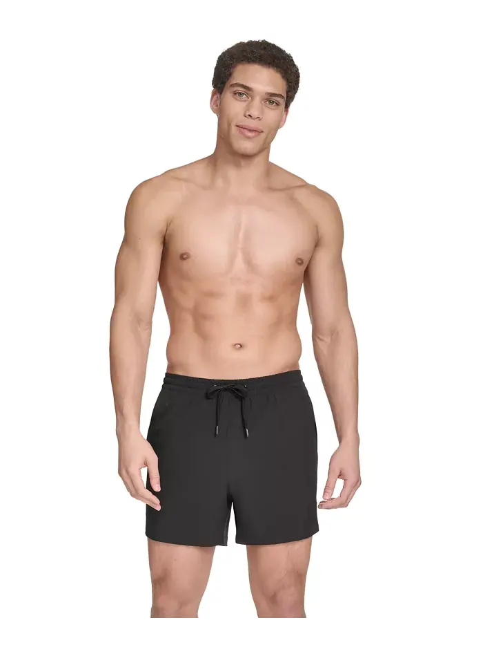 Мужские эластичные плавки Modern Euro 5" Calvin Klein — изображение 1 из 5, черный