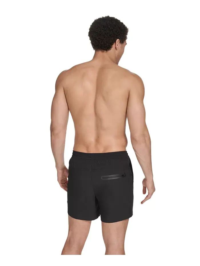 Мужские эластичные плавки Modern Euro 5" Calvin Klein — изображение 2 из 5, черный