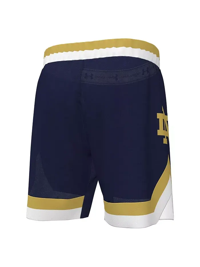 Мужские баскетбольные шорты Notre Dame Fighting Irish реплика — изображение 2 из 3, синий