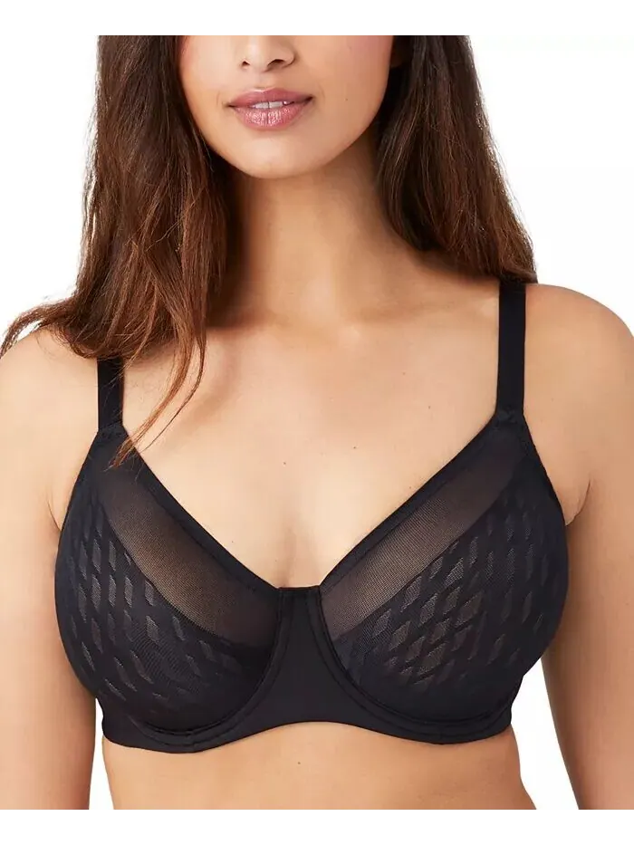 Женский бюстгальтер на косточках Elevated Allure 855336 Wacoal — изображение 1 из 9, черный