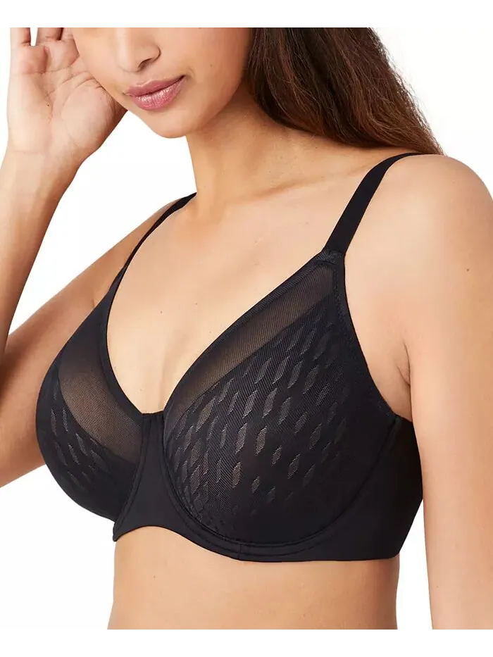 Женский бюстгальтер на косточках Elevated Allure 855336 Wacoal — изображение 2 из 9, черный