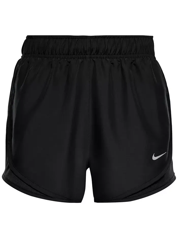 Женские беговые шорты Tempo Dri-FIT с завышенной талией Nike — изображение 3 из 3, черный/серебристый