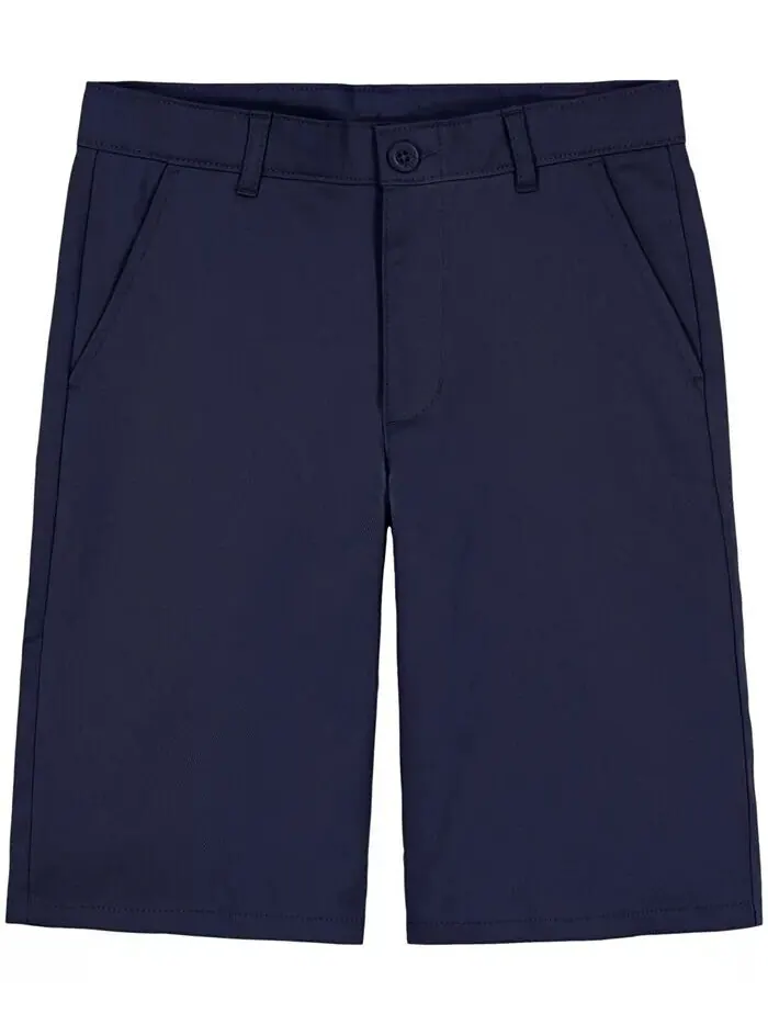Шорты-шорты Hunter Flat-Front Stretch Twill для маленьких мальчиков Nautica — изображение 1 из 2, темно-синий