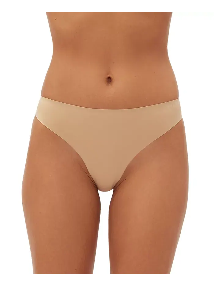 Женские трусы-стринги Everyday Essentials Laser Bonded GPW00383 от GapBody — бежевый