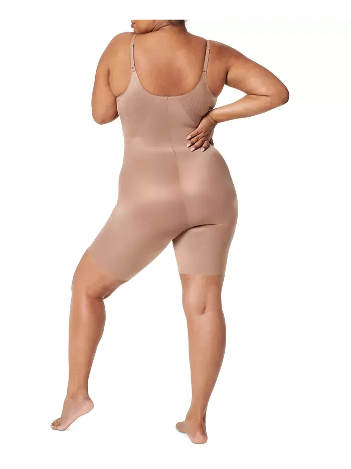 Женский боди Thinstincts Mid-Thigh 10380R SPANX — изображение 2 из 3, кафе-лате