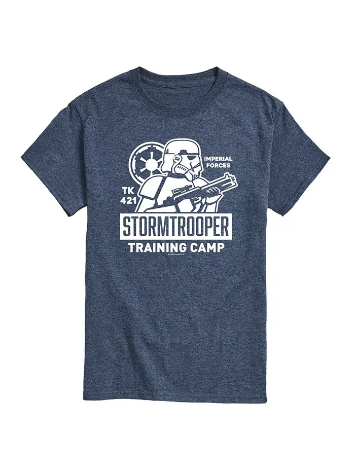 Мужская футболка с коротким рукавом Star Wars Storm Trooper Training Camp AIRWAVES — изображение 1 из 3, синий