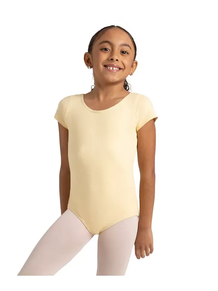 Купальник с коротким рукавом для девочек Capezio