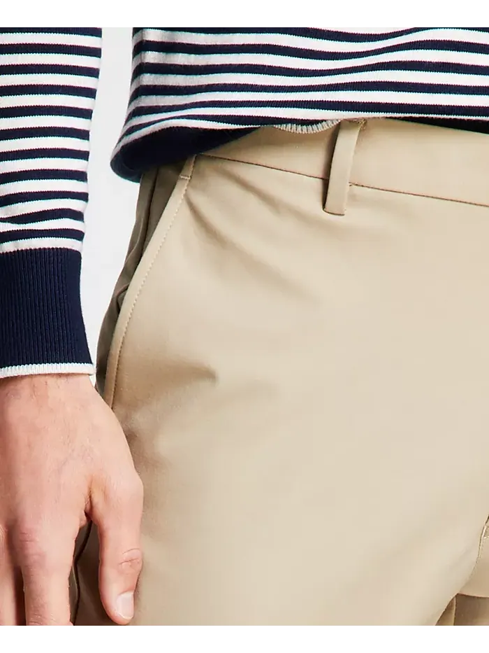 Мужские классические хлопковые брюки с эластаном Performance Pants Michael Kors — 6