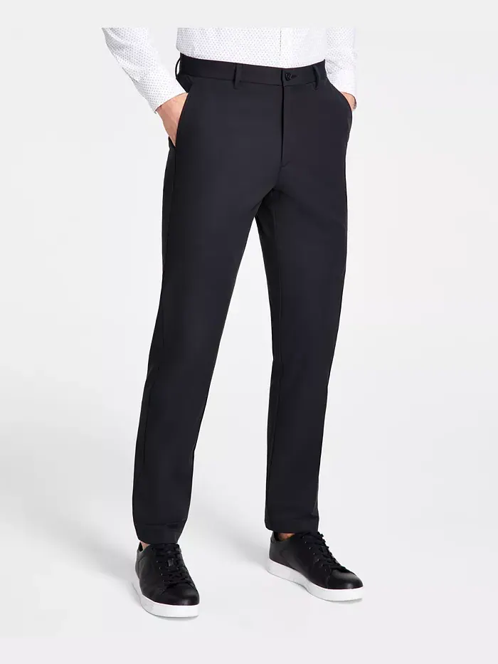 Мужские классические хлопковые брюки с эластаном Performance Pants Michael Kors — 2
