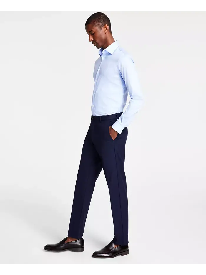 Мужские классические хлопковые брюки с эластаном Performance Pants Michael Kors — 1