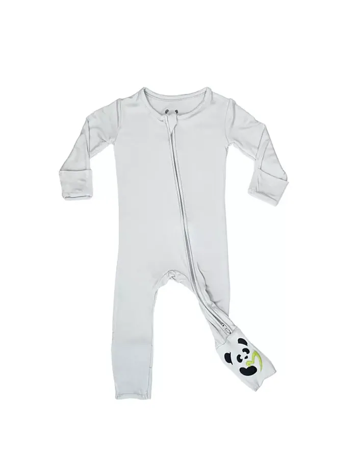 Детский унисекс комплект пижамы из 2 предметов Cloud Grey Bellabu Bear — серый
