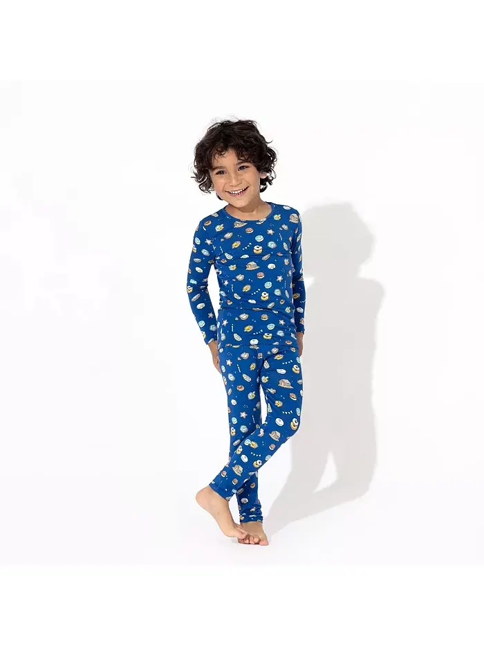 Детский унисекс комплект пижамы из 2 предметов Cloud Grey Bellabu Bear — изображение 2 из 3