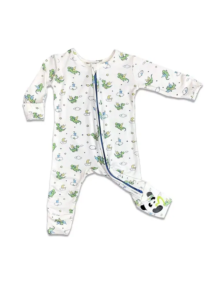 Детский унисекс комплект пижамы из 2 предметов Cloud Grey Bellabu Bear — синий