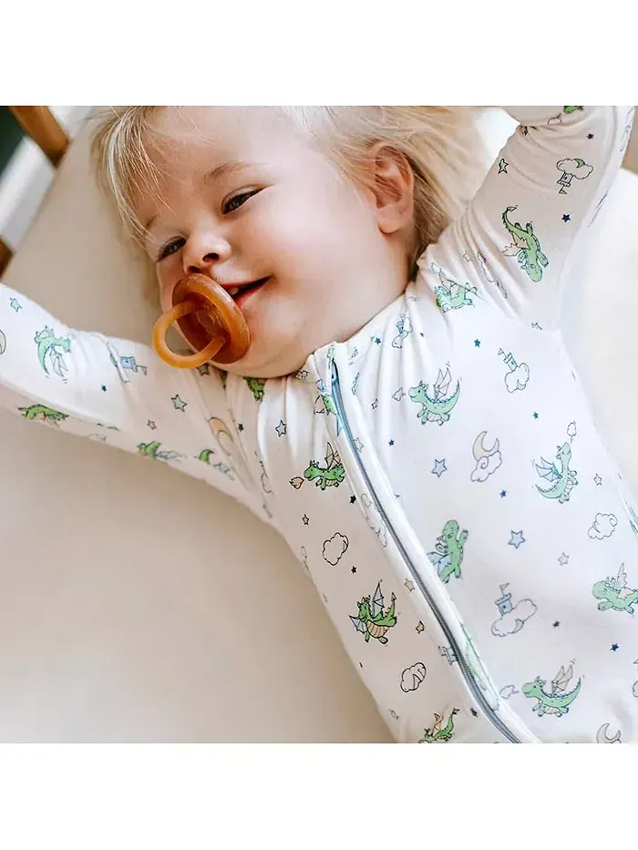 Детский унисекс комплект пижамы из 2 предметов Cloud Grey Bellabu Bear — изображение 2 из 2, синий