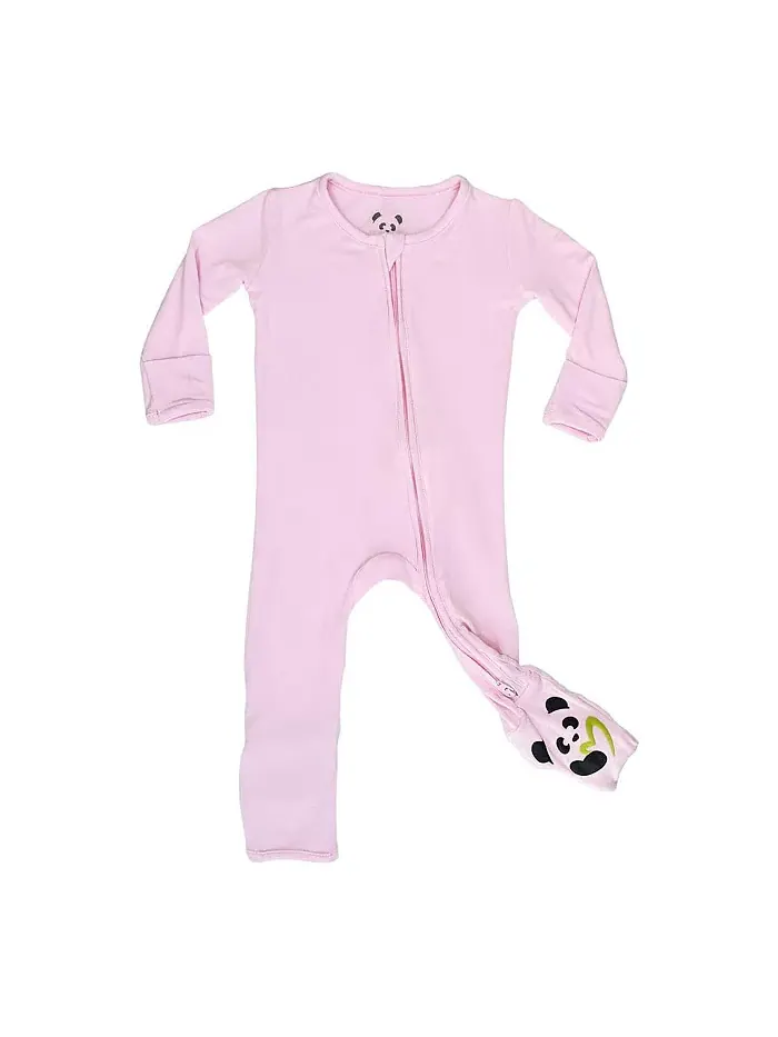 Детский унисекс комплект пижамы из 2 предметов Cloud Grey Bellabu Bear — розовый