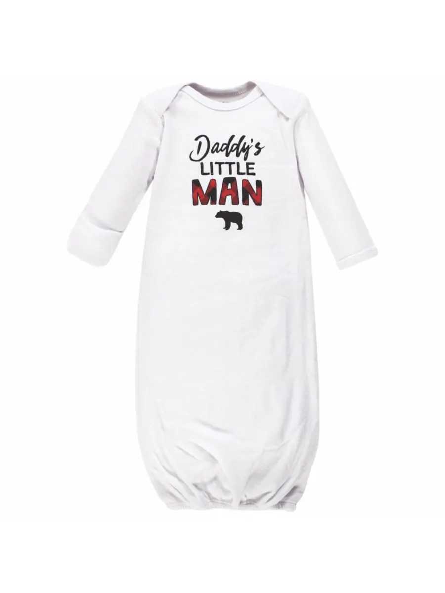 Супермягкие хлопковые платья Hudson Baby, Buffalo plaid family — изображение 2 из 3