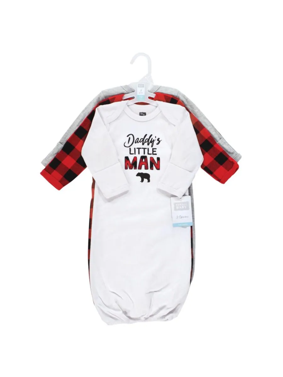 Супермягкие хлопковые платья Hudson Baby, Buffalo plaid family — изображение 3 из 3
