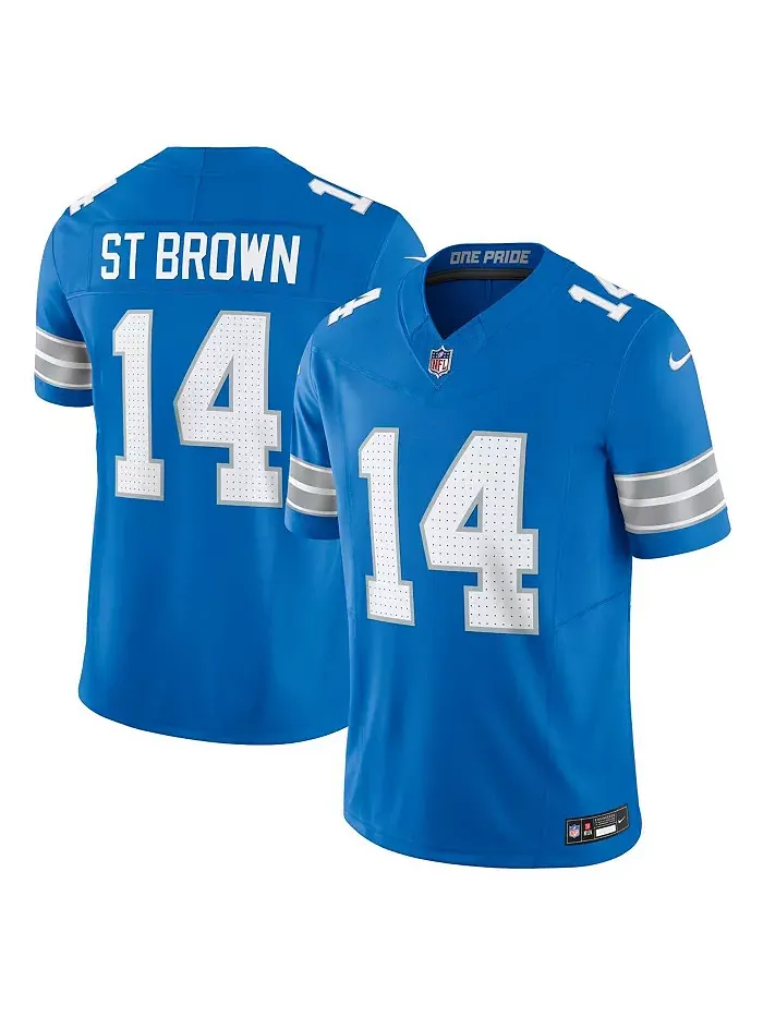 Мужская футболка Amon-Ra St. Detroit Lions 2nd Alternate Vapor F.U.S.E. Limited Nike — изображение 1 из 5, синий