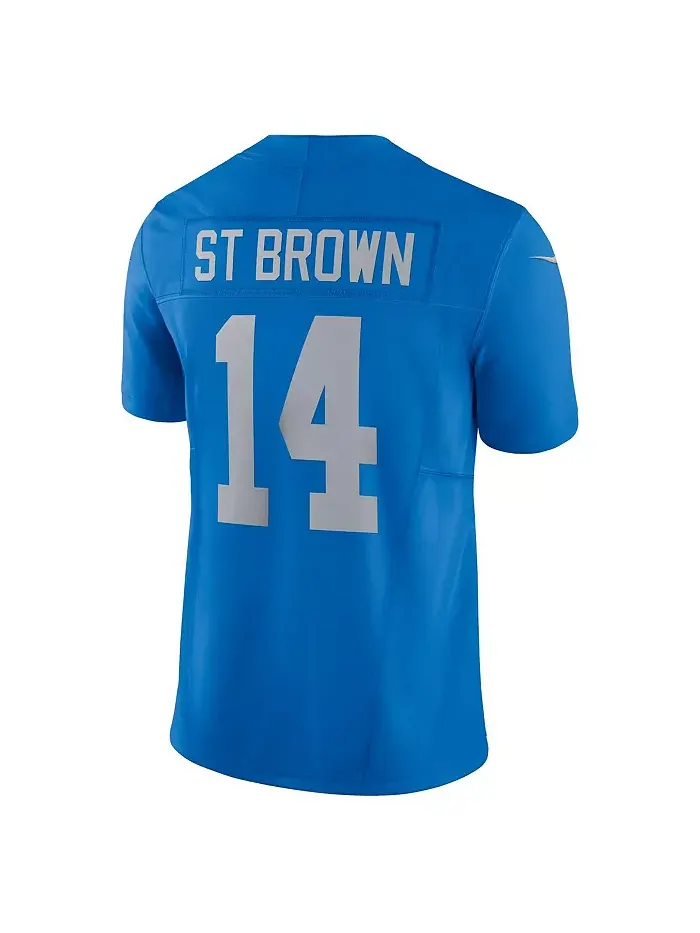 Мужская футболка Amon-Ra St. Detroit Lions 2nd Alternate Vapor F.U.S.E. Limited Nike — изображение 2 из 5, королевский